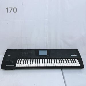 12SB074 KORG TRINITY pro BK ブラック TRINITY シンセサイザー 希少 ヴィンテージ レアモデル 楽器中古現状品