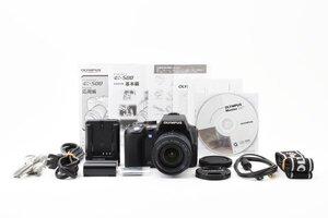 ★極上品★ オリンパス OLYMPUS E-500 + 14-42 F3.5-5.6 レンズセット ★充電器・バッテリー・取説・CD・ケーブル付★ #776 #2221 #B36