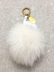 FENDI キーホルダー ポンポン フェンディ チャーム