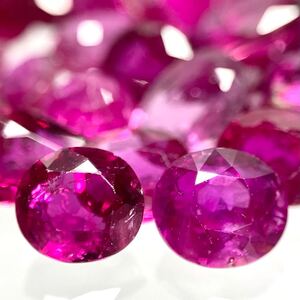 1円〜!!●天然ルビーおまとめ55ct●j 約11g ルース 裸石 宝石 ジュエリー jewelry ruby corundum コランダム 紅玉 w3 ツ38