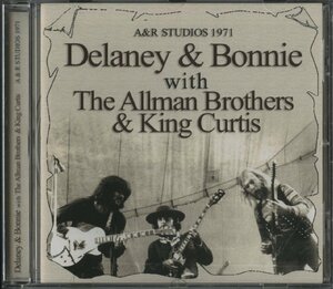 CD/ DELANEY & BONNIE WITH THE ALLMAN BROTHERS & KING CURTIS / A&R STUDIOS 1971 / オールマン・ブラザーズ / 輸入盤 ICON045 40608