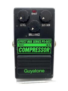 GUYATONE◆PS-003/コンプレッサー/本体のみ/1980年代/DC9V-/9V電池/エフェクター