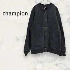 チャンピオン champion ノーカラージャケット スウェット 無地 ロゴ