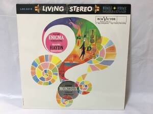 ☆O058☆LP レコード Elgar Enigma Brahms Haydn PIERRE MONTEUX US盤 LSC-2418