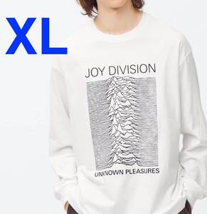 未開封品 GU × JOY DIVISION XLサイズ 長袖 Tシャツ ロンT Unknown Pleasures ジョイディヴィジョン