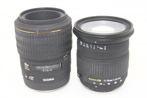 【動作品】SIGMA レンズ2点まとめ売り #0093-700