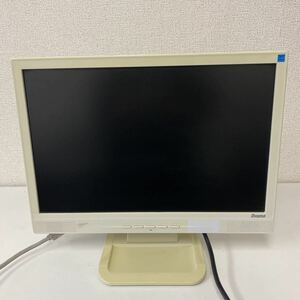 ［中古品］ Iiyama prolite E1702ws-w1 液晶モニター 17インチ スタンド付き 通電確認済み