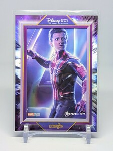 【1円スタート】Marvel Spider Man Avengers Poster - 2023 Kakawow Cosmos Disney 100 ALL-STAR /288シリアル マーベル スパイダーマン