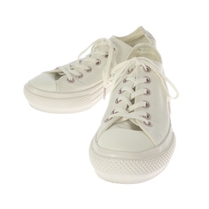 CONVERSE コンバース ALL STAR LIGHT PLTS POINTSUEDE PG OX プラットフォームライトスニーカー 31312002 ニュアンスホワイト 24cm