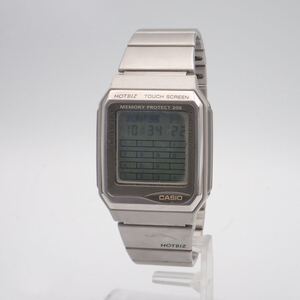 A/え07309/CASIO カシオ/ホットビズ/メモリープロテクト200/クオーツ/メンズ腕時計/タッチスクリーン/デジタル/VDB-3000