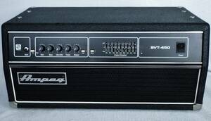 AMPEG SVT-450HJ プロ用BASS AMP HED 出カ450W MADE IN U,S,A,　美品