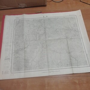 丹波 昭和7年発行 昭和4年測図 五万分の一 古地図 山梨県北都留郡丹波山村 大日本帝国陸地測量部 古書和書PD