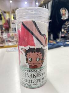 レア！新品未使用 BETTY BOOP betty boop ベティちゃん ベティブープ 男女問わず アメ雑 ひんやりタオル 濡らすタオル