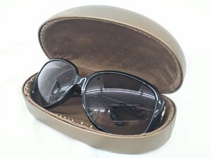 K237 GUCCI グッチ サングラス GG 3115/F/S D28JJ 61□15 115 イタリア製 アイウェア 眼鏡 メガネ アクセサリー ケース付き ブラック