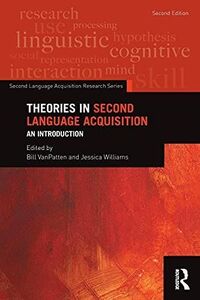 [A12160000]Theories in Second Language Acquisition: An Introduction (Second