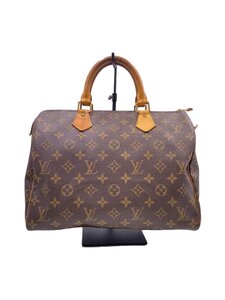 LOUIS VUITTON◆1)スピーディ30_モノグラム・キャンバス_BRW/キャンバス/BRW