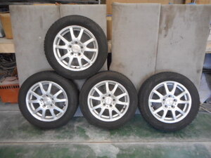 175/65R15　スタッドレスタイヤ付アルミ　4本セット BMWミニ XM12/XS12/XM15/XS15/XR15M/XN15M/XR15M/XT15M/XU15M/XV15MW/XY15MW　等に