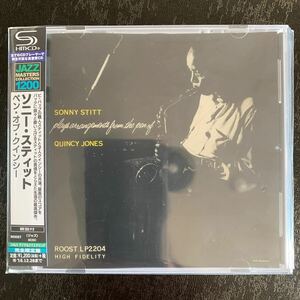 『ソニー・スティット(SONNY STITT-QUINCY JONES)／ペン・オブ・クインシー』CD／国内盤／SHM-CD／24bit／帯付　 ※CD送料何枚でも230円