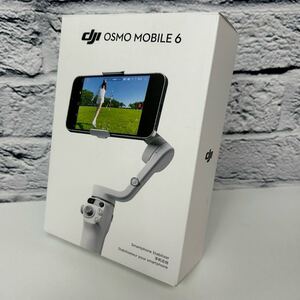 1円スタート DJI ジンバル Osmo Mobile 6 プラチナグレー 動画撮影 YouTube TikTok iPhone Android スマホ スタビライザー