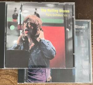 The Rolling Stones / ローリングストーンズ / Paris Outtakes Vol. Ⅰ + Ⅱ / 2CD / Pressed CD / Studio Outtakes & Sessions 1977 - 197