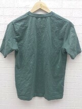 ◇ green label relaxing グリーンレーベル UNITED ARROWS 半袖 Vネック Tシャツ カットソー M グリーン *