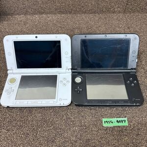 MYG-4097 激安 ゲー厶機 本体 Nintendo 3DS LL 動作未確認 2点 まとめ売り ジャンク 同梱不可