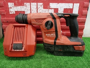 中古品 HILTI ヒルティ 36V 5.2Ah 充電式 高性能 ロータリーハンマードリル TE6-A36 バッテリー1個 充電器付