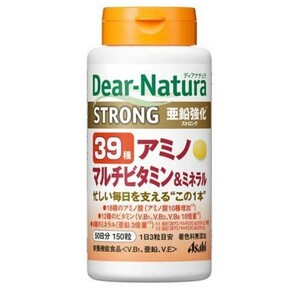 [新品]く機能性表示食品＞ Asahiアサヒのサプリ DearNaturaディアナチュラ ストロング39アミノマルチビタミン&ミネラル 150粒 50日分