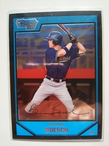 2007 Bowman chrome Brennan Boesch