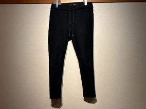 ♪送料無料★wjk★パンツ★Super Urake Sweat Pants★最強スウェット★Cutoff★断ち切り★カットオフ★品番 5959 hj17a★黒★Black★M♪