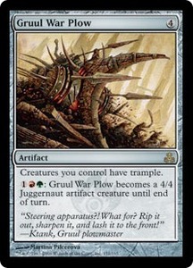 グルールの戦鍬/Gruul War Plow [GPT] ギルドパクト MTG 英語 151 H0.5Y0.5