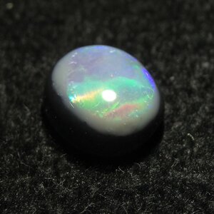 【美品】天然ブラックオパール ルース 約1.4ct 七色 ライトニングリッジ産 品番:2210227