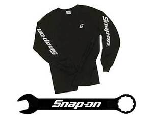 Snap-on（スナップオン）ティーシャツ,ロンティー「BLACK LONG TEE」サイズM