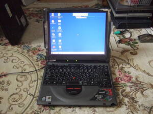 IBM ThinkPad i 1200 1161-91J Windows 98 SE /パラレル D-sub25ピン