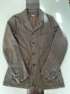 【傑作】美品 RRL PLAID SPORTS COAT スポーツコート ジャケット チェック ジョニーデップ