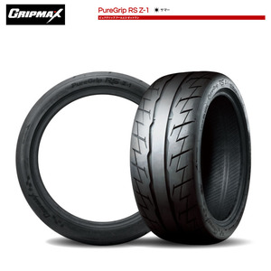 送料無料 グリップマックス 夏 タイヤ 【1本単品 新品】 GRIPMAX PUREGRIP RS Z-1(トレッドウェア200) 245/40ZR17 95Y XL