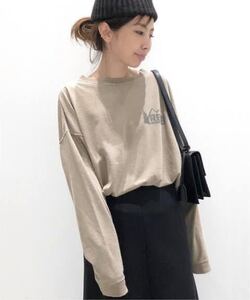 美品○REMI RERIEF レミレリーフ　アパルトモン○別注　長袖　カットソー　プルオーバー　ロンT Tシャツ トップス　AP STUDIO 取扱　日本製