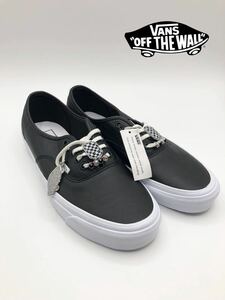 【未使用品】 VANS バンズ ローカット スニーカー スケボー サイズ27.5cm 黒 チャーム 721454 