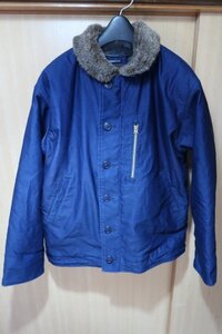 ハリウッドランチマーケット　BLUE BLUE - Inigo Light German Cloth Deck Jacket - 1006562　Lサイズ　定価80300円