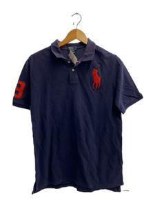 POLO RALPH LAUREN◆ポロシャツ/XL/コットン/NVY