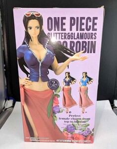 【ワンピース】 GLITTER&GLAMOURS-NICO ROBIN-・グリッター＆グラマラス・ニコ・ロビン・フィギュア・開封品・中袋未開封・バンプレスト