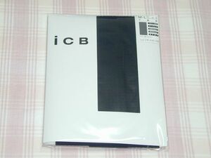 iCB*ストッキング/千鳥柄/ネイビー/M-L/新品/送料込