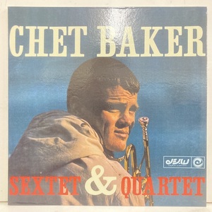 ●241108即決LP CHET BAKER sextet & quartet イタリア180G再発盤 チェット・ベイカー