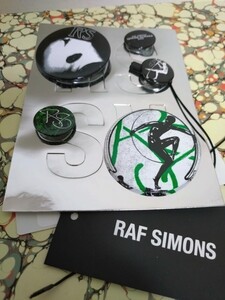 2019SS Raf Simons Set Of Pins 缶バッチ　缶バッジ　ピンズ　ラフシモンズ　ラフ　シモンズ　アクセサリー　green