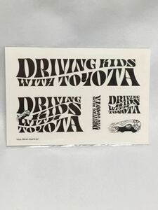 ★Driving Kids with Toyota ステッカー★