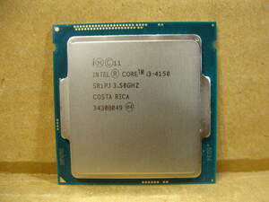 ▽Intel Core i3-4150 3.50GHz SR1PJ 3M 5GT/s 54W LGA1150 中古