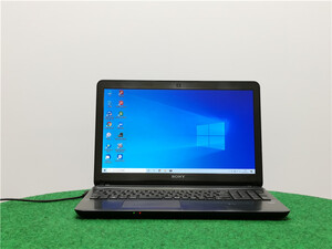 カメラ/15.6/ノートPC/Win10/新品SSD256/8GB/Pentium3556U/SONY　SVF15327EJB 無線マウス/Office/HDMI/無線WIFI/Bluetooth/テンキー/搭載