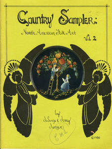 ☆トールペイント本 洋書 Country Sampler Vol.2 / Jo Sonja 1980年出版 中古本 絶版本 発送はクリックポスト