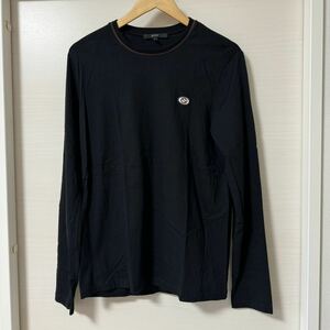 【大幅値下げ】【新品同様】サイズM GUCCI グッチ ロング　Tシャツ　ブラック　黒　シェリー　GG 長袖　ロンT