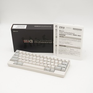 PFU ピーエフユー PC周辺機器 HHKB Professional HYBRID Type-S 英語配列／白 Happy Hacking Keyboard PD-KB800WS